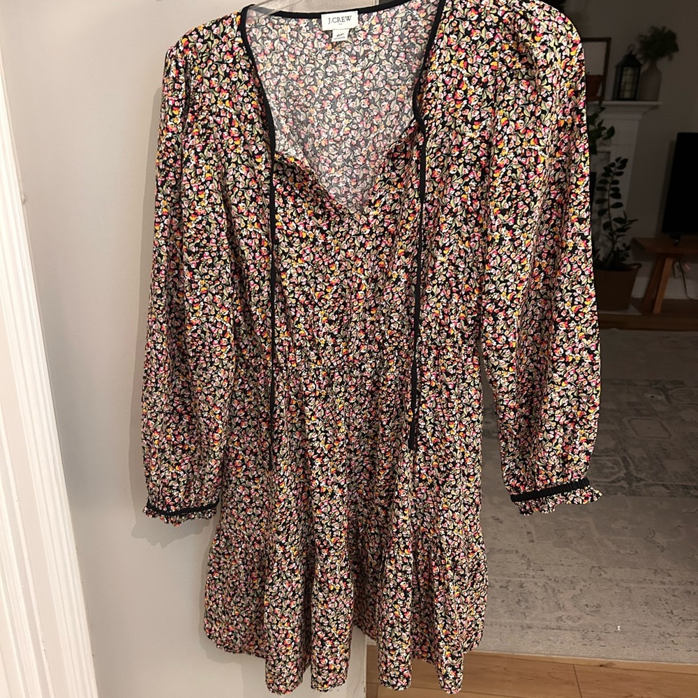 Floral Print Dress by j crew- Multicolor